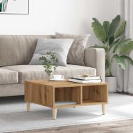 Масичка за кафе Artisan Oak 60x60x30 cm Инженерна дървесина