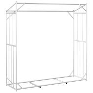 vidaxL Стойка за дърва за огрев с дъждобран, 200x60x200 см