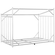 vidaxL Стойка за дърва за огрев с дъждобран, 150,5x100,5x110,5 см