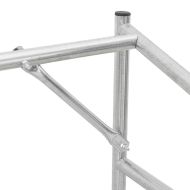 vidaxL Стойка за дърва за огрев с дъждобран, 150,5x100,5x110,5 см
