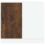 Кухненски шкаф, "Kalmar", опушен дъб, инженерно дърво