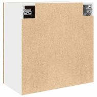 Кухненски стенен шкаф "Lyon" със стъклена врата, старо дърво, 60x31x60 см