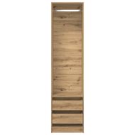 Гардероб Artisan Дъб 50x50x200 cm Инженерна дървесина