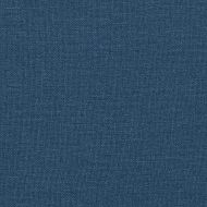 Трапезни столове, 6 бр, сини, текстил