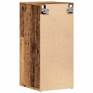 Шкафове за обувки 2 бр старо дърво 32x35x70см инженерно дърво