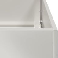 Кашпа, 120x80x80 см, неръждаема стомана