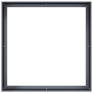 Кашпа, антрацит, 100x100x40 см, стомана