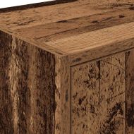 гараж стена шкафове, 2 бр, старо дърво инженерно дърво