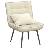 Релаксиращ стол Cream 64x74x84 cm кадифе