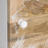 Маса за кафе, 100x54x40 см, мангово дърво масив