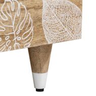 Маса за кафе, 100x54x40 см, мангово дърво масив