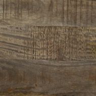 Нощно шкафче Светло сиво 40x33x46 cm Масивна дървесина Манго