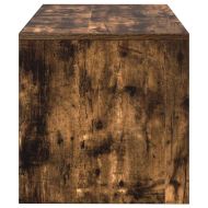 ТВ шкаф, опушен дъб, 80x40x40 см, инженерно дърво