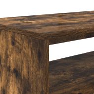 ТВ шкаф, опушен дъб, 80x40x40 см, инженерно дърво