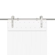 Механизъм за плъзгаща врата 183 см неръждаема стомана сребрист