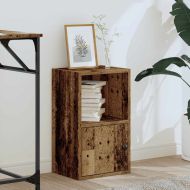 Библиотека, старо дърво, 31x24x52 см, инженерно дърво