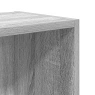 Библиотека, сив сонома, 31x24x52 см, инженерно дърво