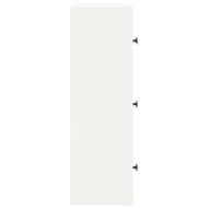 Библиотека, бяла, 40x24x77 см, инженерно дърво