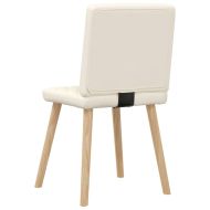 Трапезни столове, 4 бр, лен