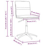 Трапезен стол, черен, кадифе
