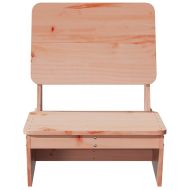 Градински стол, 60x64x70,5 см, масивна дугласка дървесина