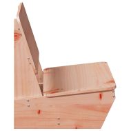 Градински стол, 60x64x70,5 см, масивна дугласка дървесина