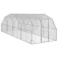 Пилешки бяг 2,5x8x2,25 m Поцинкована стомана