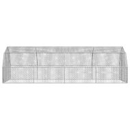 Пилешки бяг 2,5x8x2,25 m Поцинкована стомана