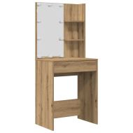 Комплект тоалетка с LED Artisan Oak Engineered Wood