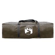 Семейна куполна палатка, 6-местна, кафява, водоустойчива