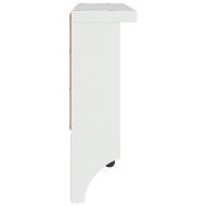 Стенна закачалка за палта SANDNES Бяла 45x12x35 cm