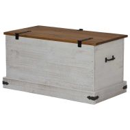 Скрин за съхранение HALDEN бял 91x48x47 cm бор
