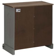 Шкаф HALDEN с плъзгащи се врати сив 80x40x80 cm