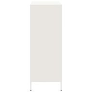 Висок шкаф, бял, 68x39x101,5 см, стомана