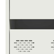 Висок шкаф, бял, 68x39x101,5 см, стомана