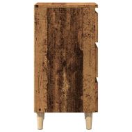 Нощно шкафче от старо дърво 40x35x69 cm Инженерна дървесина