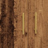 Шкаф за хранене Old Wood 69,5x34x90 cm Инженерна дървесина