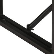 Маса за кафе, 100x50x35 см, грубо мангово дърво масив