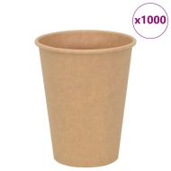 Хартиени чаши за кафе 1000 бр. 12oz 300ml Кафяво