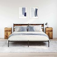 Нощни шкафчета, 2 бр, старо дърво, 39x35x65 см, инженерно дърво