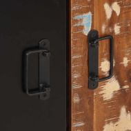 Бюфет Multicolour 55x35x70 cm Масивна дървесина Възстановена