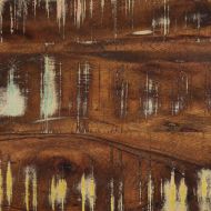 Нощни шкафчета 2 бр. многоцветен масивна дървесина възстановена