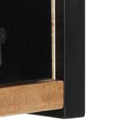 ТВ шкаф 100x30x25 cm Масивна груба дървесина Манго