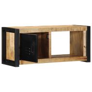ТВ шкаф 80x30x35 cm Масивна груба дървесина Манго