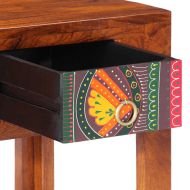 Нощно шкафче 40x40x36 cm масивна дървесина акация