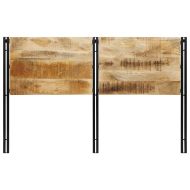 табла за глава 160 cm от масивно дърво манго и желязо