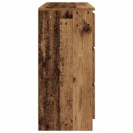 Сайдборд, cтаро дърво, 100x35x76 см, инженерно дърво