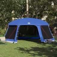 Шатра за басейн с подвижна муха & Мрежести стени Azure Blue