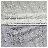 Шатра за басейн с подвижна муха & Мрежести стени сива 690x690cm