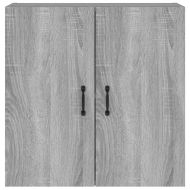 Стенен шкаф, сив сонома, 60x31x60 см, инженерно дърво